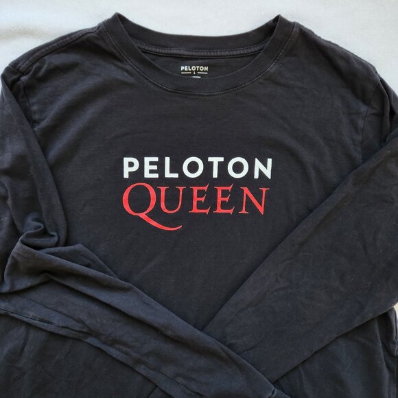 Peloton Tops - Peloton X Queen Colab Long Sleeve Shirt Black Workout Gym Men's Women's Large